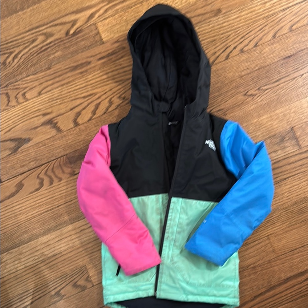 The North Face Colorful Kids Hooded Jacket Size 6